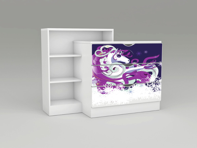 Becks komoda XXL DUO Jednorožec